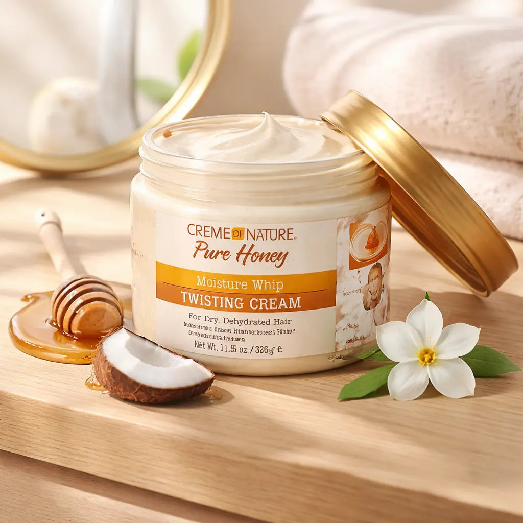 Creme of Nature Pure Honey Moisture Whip Twisting Cream